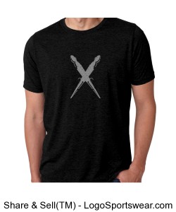 Next Level Unisex Poly/Cotton Crew Neck T-Shirt Design Zoom